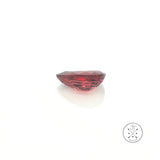 3.82 Carat Natural Pink Zircon 11.5 x 7.3 mm Pear Faceted Gemstone Loose Red Purple