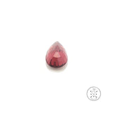 3.82 Carat Natural Pink Zircon 11.5 x 7.3 mm Pear Faceted Gemstone Loose Red Purple