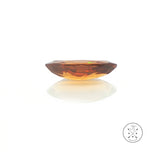 3.60 Carat Natural Orange Zircon 14.3 x 6.5 mm Marquise Faceted Gemstone Loose