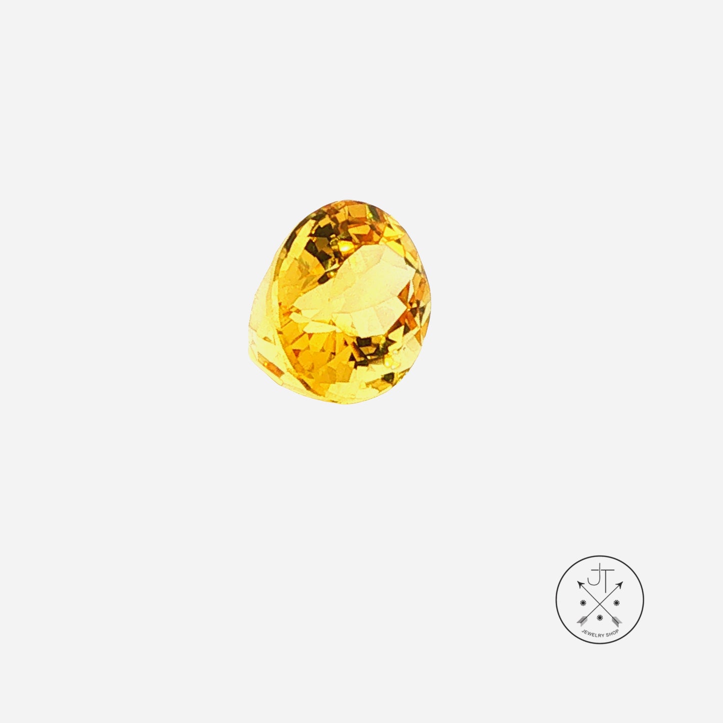 3.57 Carat Natural Heliodor Beryl 10.8 x 8.4 mm Oval Faceted Gemstone Loose