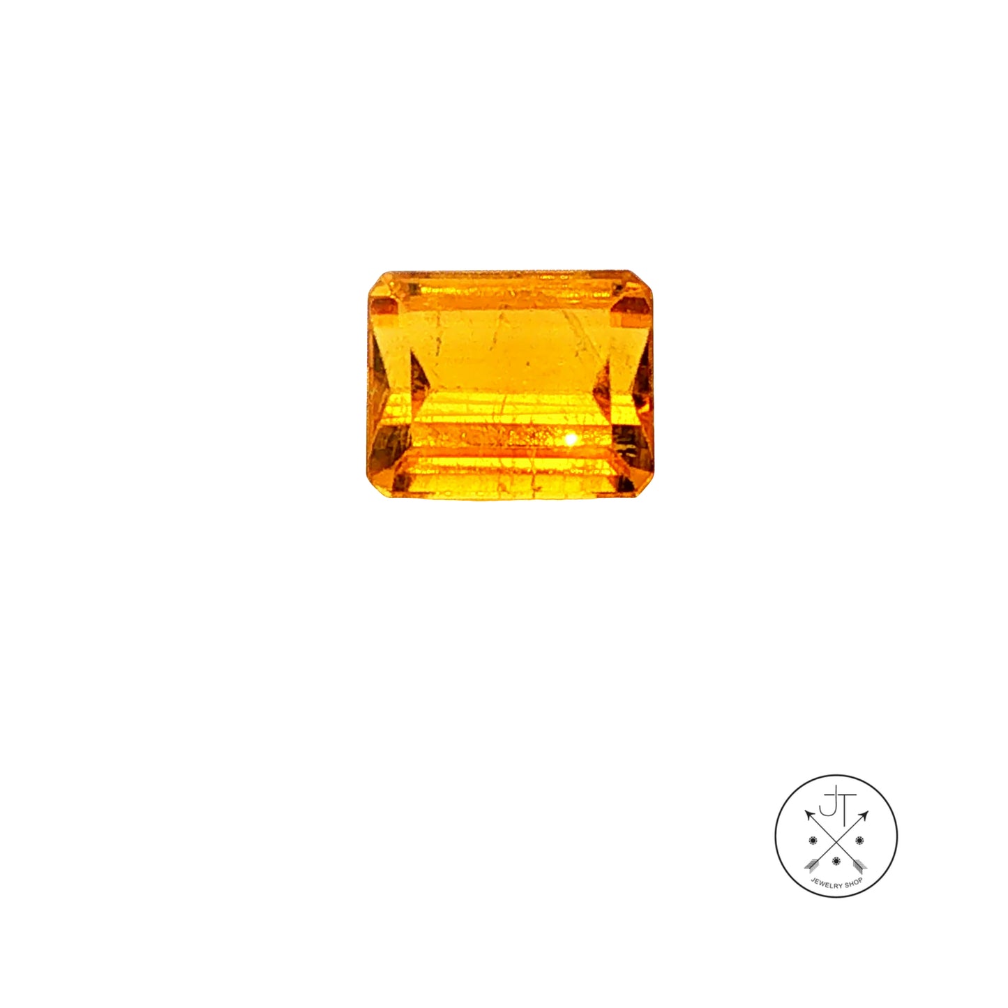 3.62 Carat Natural Heliodor Golden Beryl 10 x 8 mm Emerald Faceted Gemstone Loose