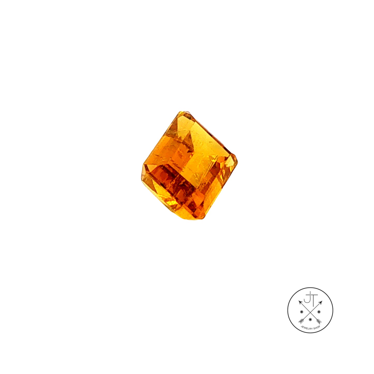 3.62 Carat Natural Heliodor Golden Beryl 10 x 8 mm Emerald Faceted Gemstone Loose