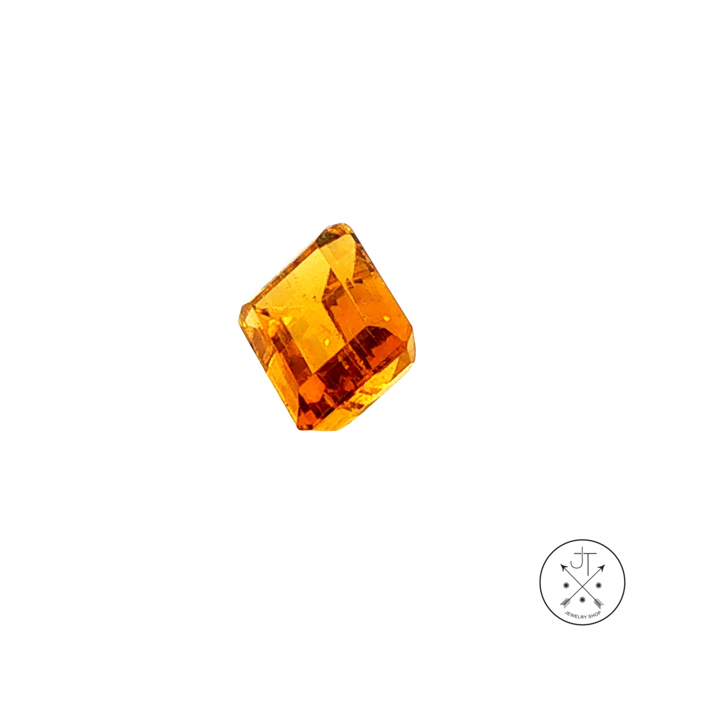 3.62 Carat Natural Heliodor Golden Beryl 10 x 8 mm Emerald Faceted Gemstone Loose
