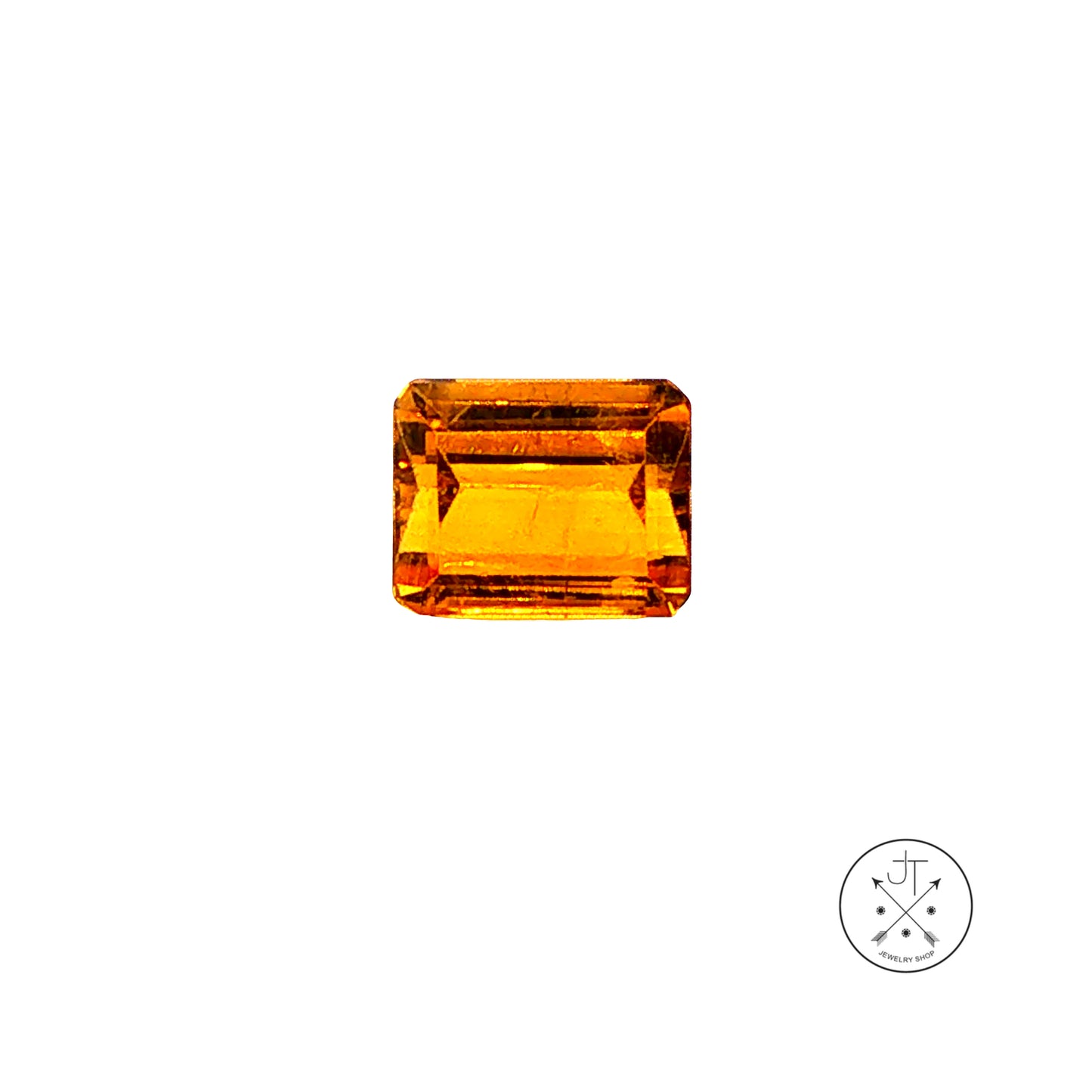 3.62 Carat Natural Heliodor Golden Beryl 10 x 8 mm Emerald Faceted Gemstone Loose