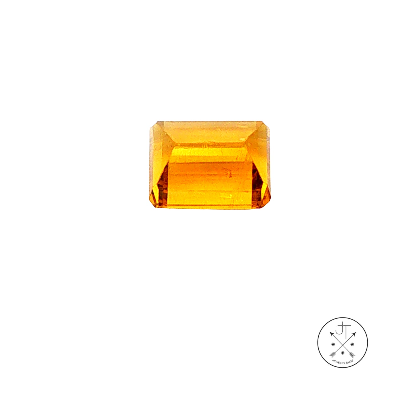 3.62 Carat Natural Heliodor Golden Beryl 10 x 8 mm Emerald Faceted Gemstone Loose