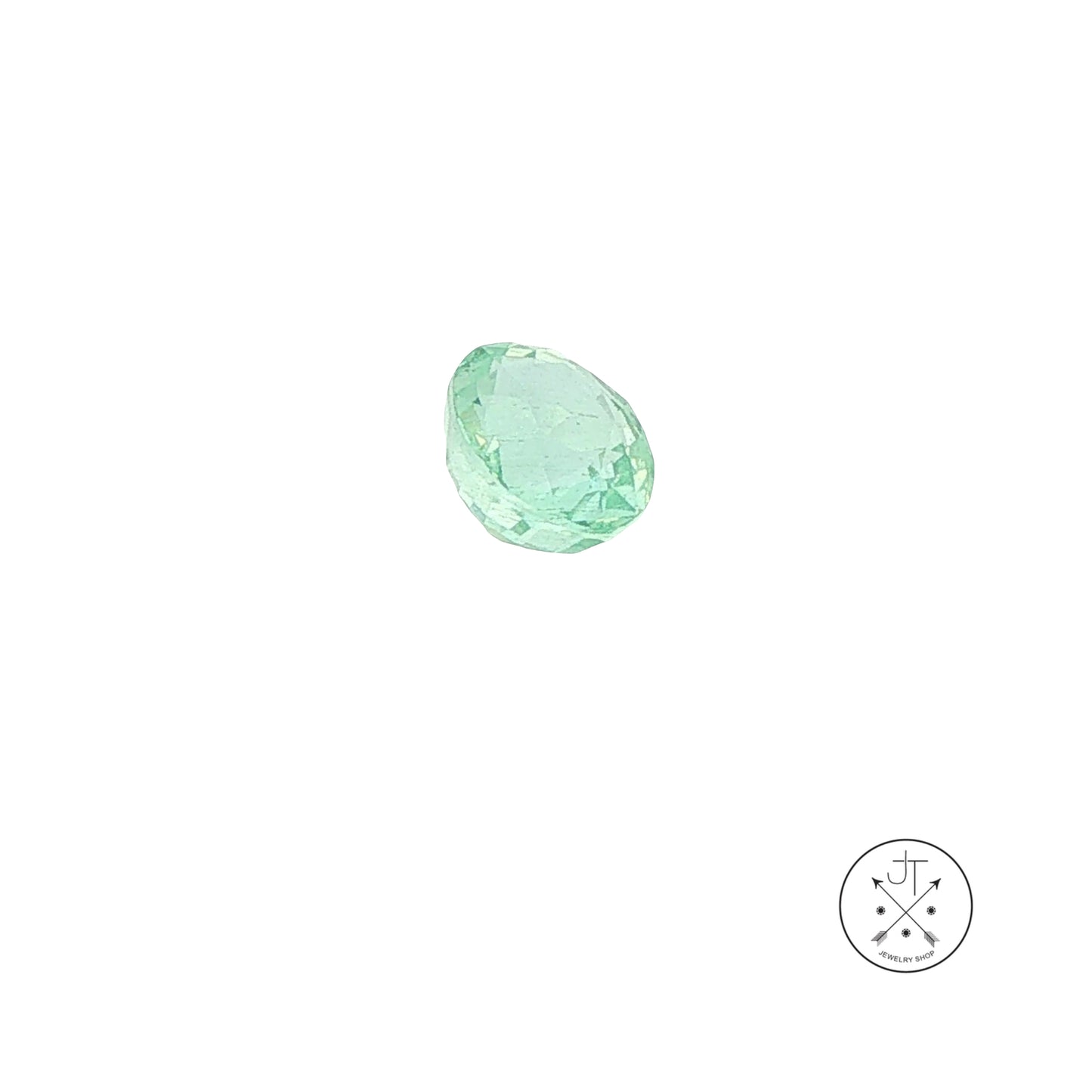 2.01 Carat Natural Green Beryl 9 x 7 mm Oval Faceted Gemstone Loose