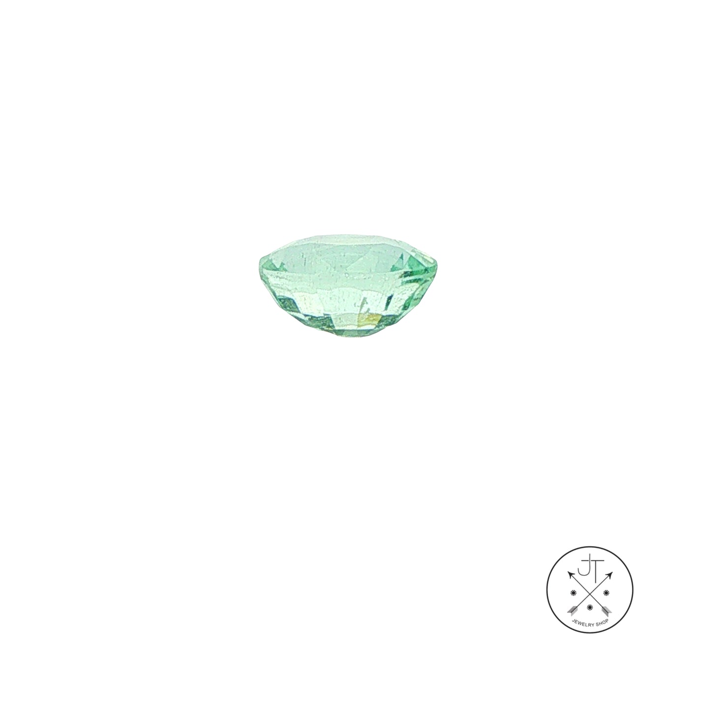 2.01 Carat Natural Green Beryl 9 x 7 mm Oval Faceted Gemstone Loose