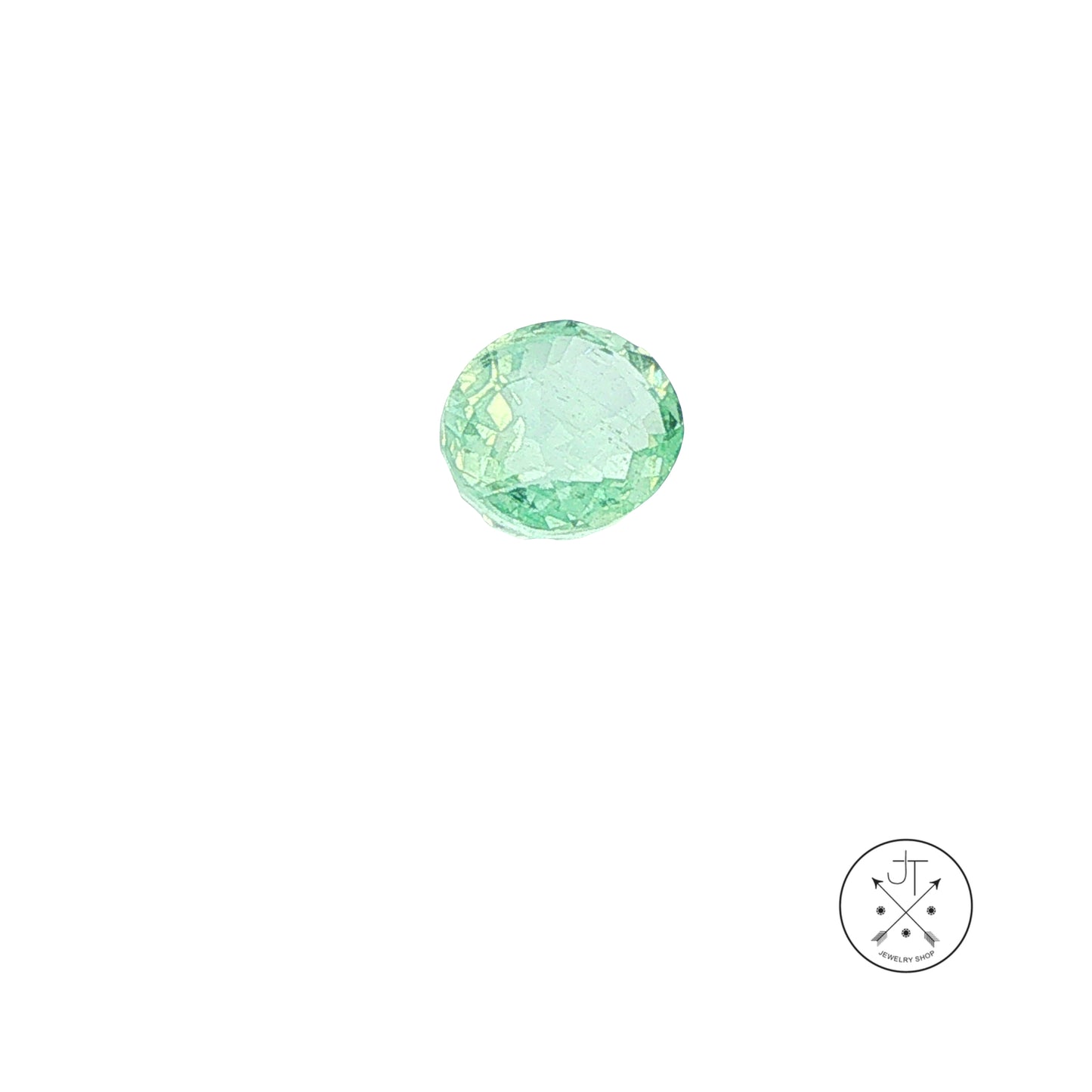 2.01 Carat Natural Green Beryl 9 x 7 mm Oval Faceted Gemstone Loose