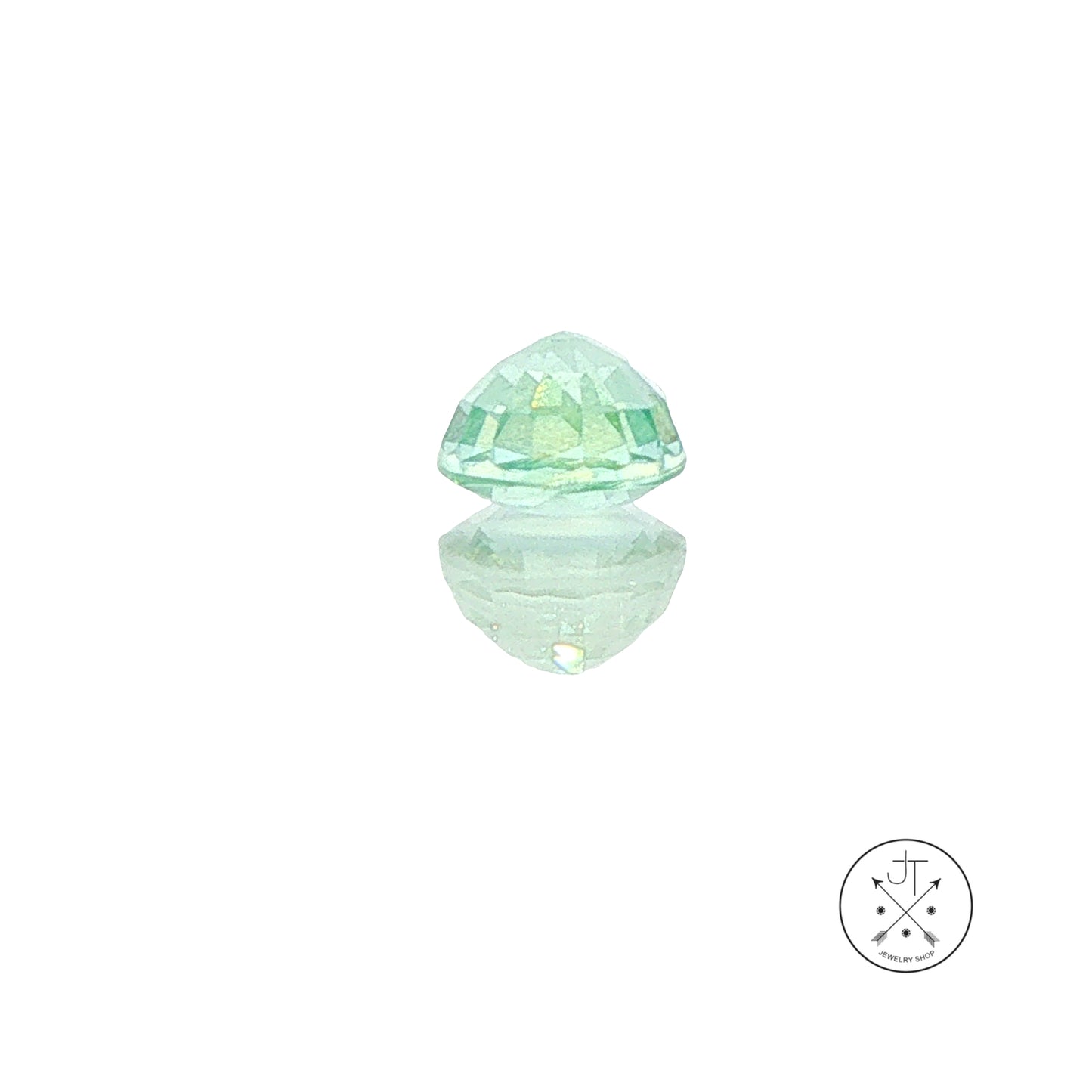 2.01 Carat Natural Green Beryl 9 x 7 mm Oval Faceted Gemstone Loose