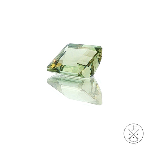 3.35 Carat Natural Green Beryl 10 x 8 mm Emerald Faceted Gemstone Loose
