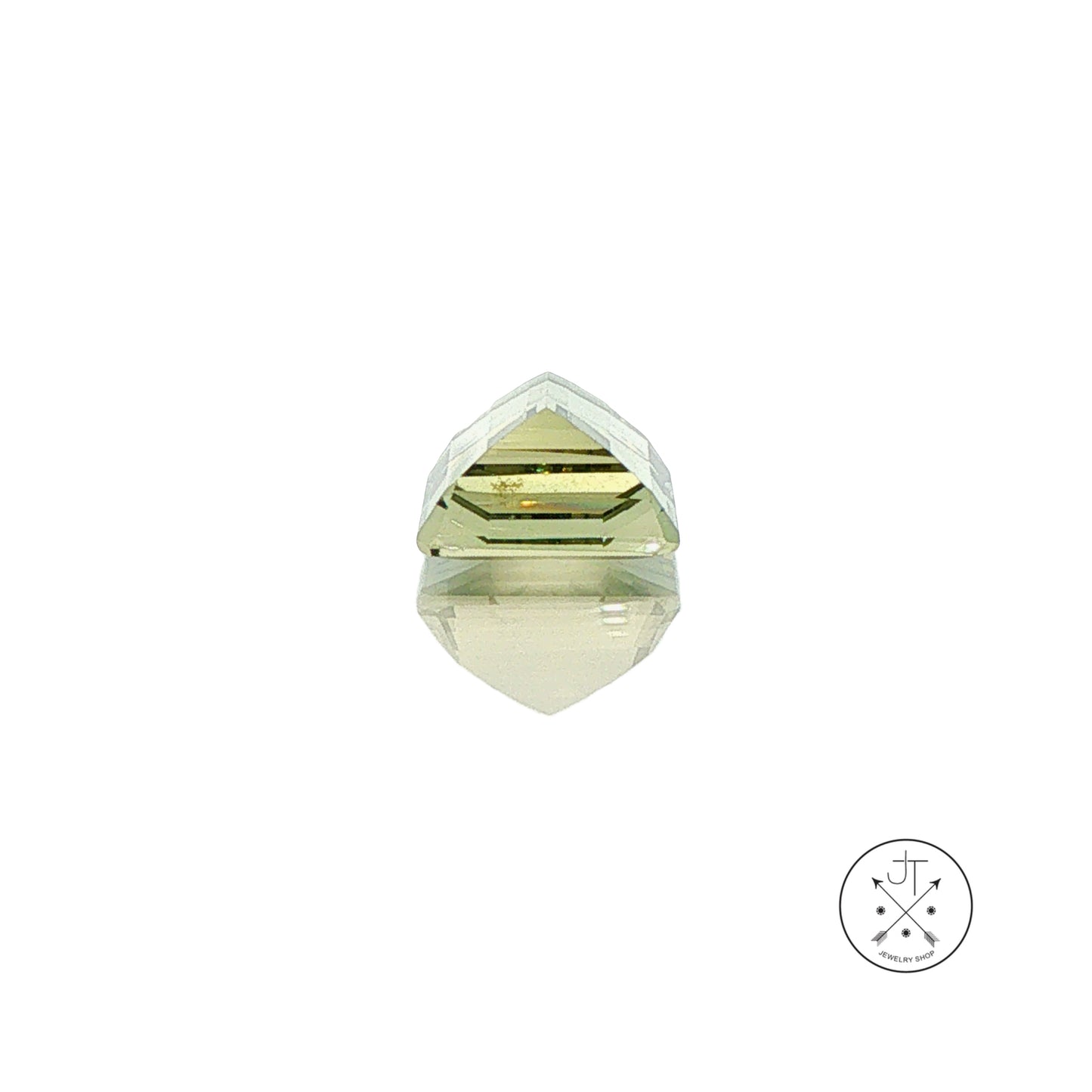 3.35 Carat Natural Green Beryl 10 x 8 mm Emerald Faceted Gemstone Loose