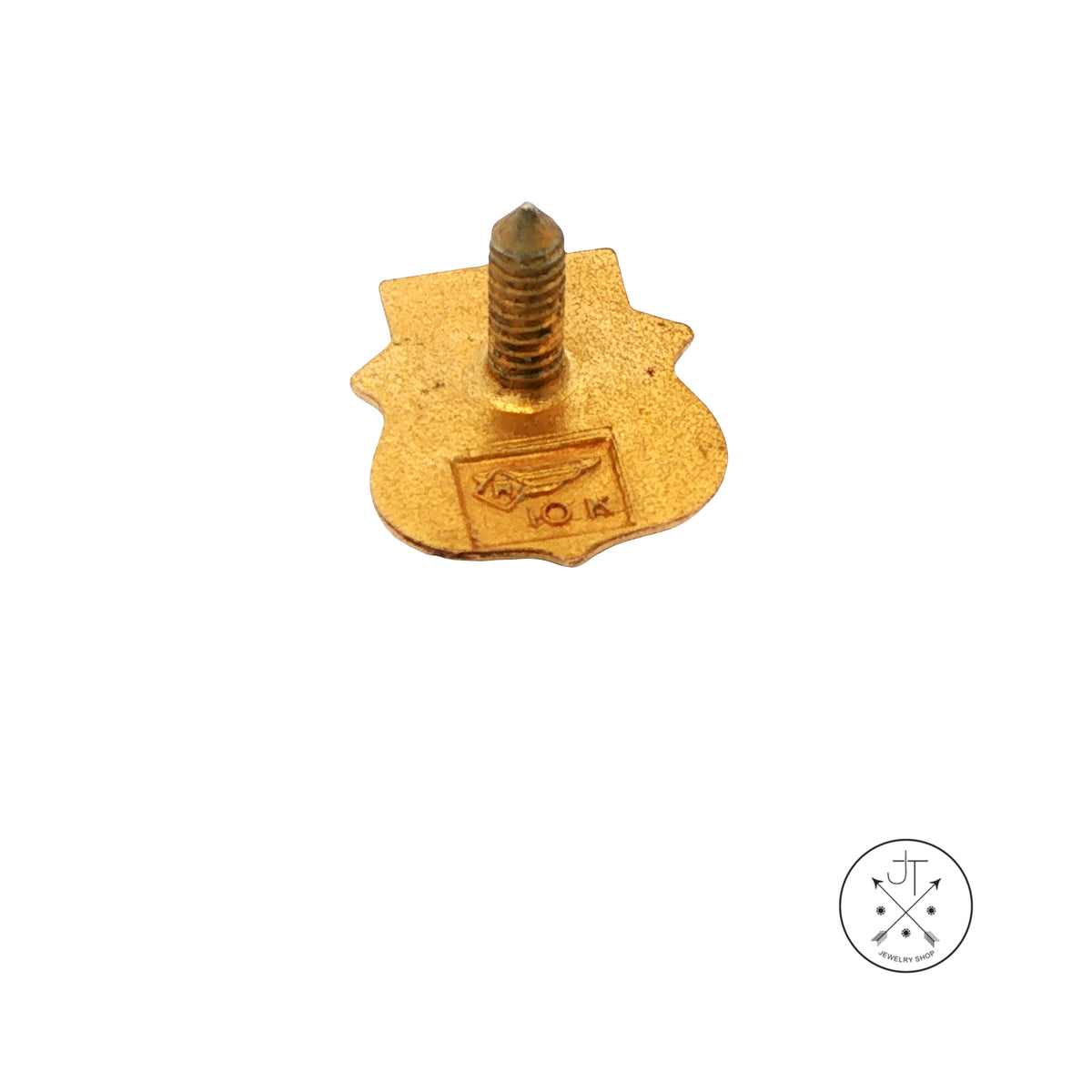 Vintage Phillips 66 10k Yellow Gold Service Pin Robbins Co 20 Year Oil Gas