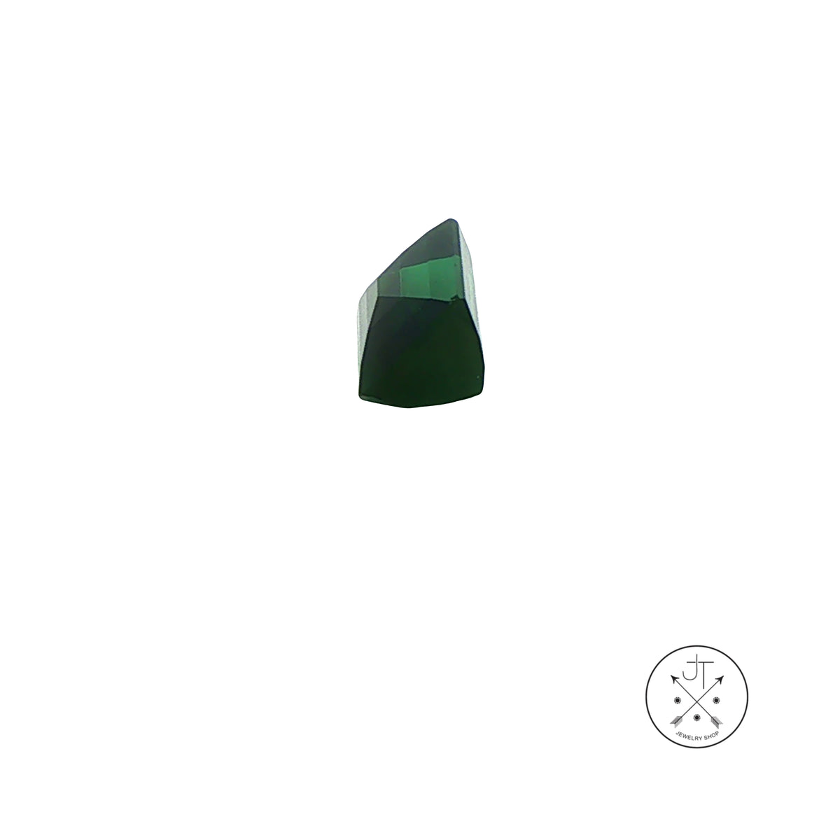 1.68 Carat Natural Green Tourmaline 7.3 x 5.7 mm Mixed-cut Gemstone Loose