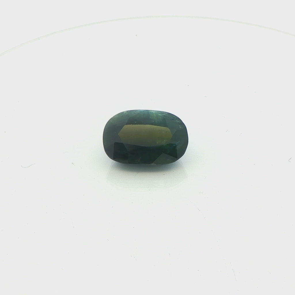11 Carat Natural Sapphire Untreated Oval Faceted 15 x 10 mm